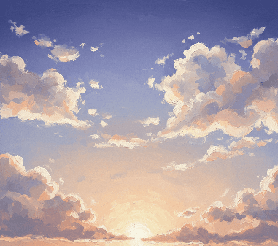 Watercolor sky background